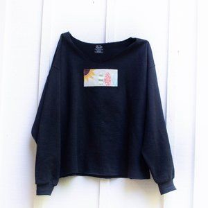 Hand Painted Surf Sweatshirt